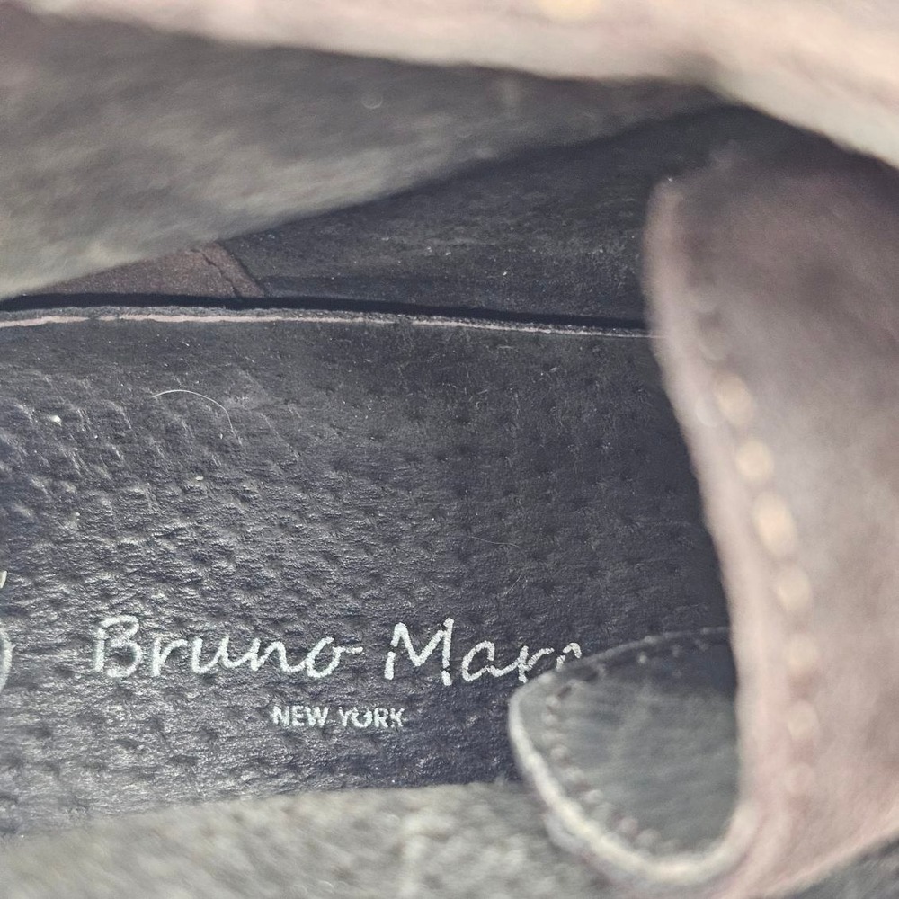 Bruno Marc Chukka Mens Size 12 Brown Suede Lace Up Desert Ankle Boots - Picture 7 of 11
